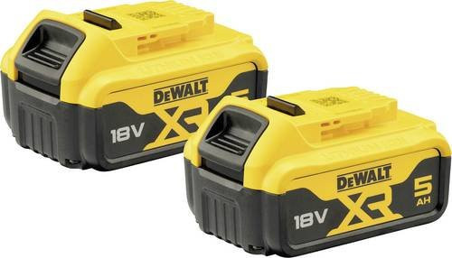 DeWalt XR Akku-Starterkit DCB184P2-XJ 18V 5,0Ah 2er Set - Bild 1