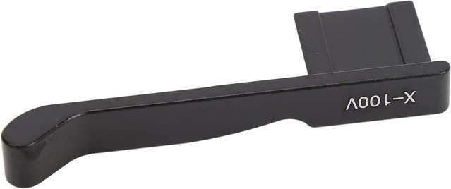 3CZY Kamera Daumenauflage Griff aus Aluminiumlegierung in Schwarz für Fujifilm X100V und X100VI mit Blitzschuhhalterung - Bild 1