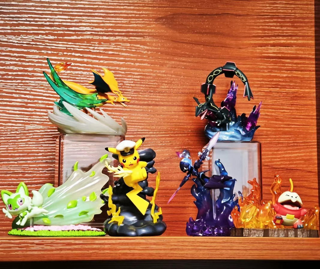 Pokémon re-ment Battle Desktop Ornament Collection, Modell Spielzeug, Set / Bundle - Bild 3