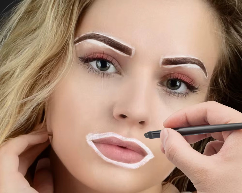 DMTATTOO Mapping-Paste, 20g, Weiß, für Microblading und Kontur-Design - Bild 2