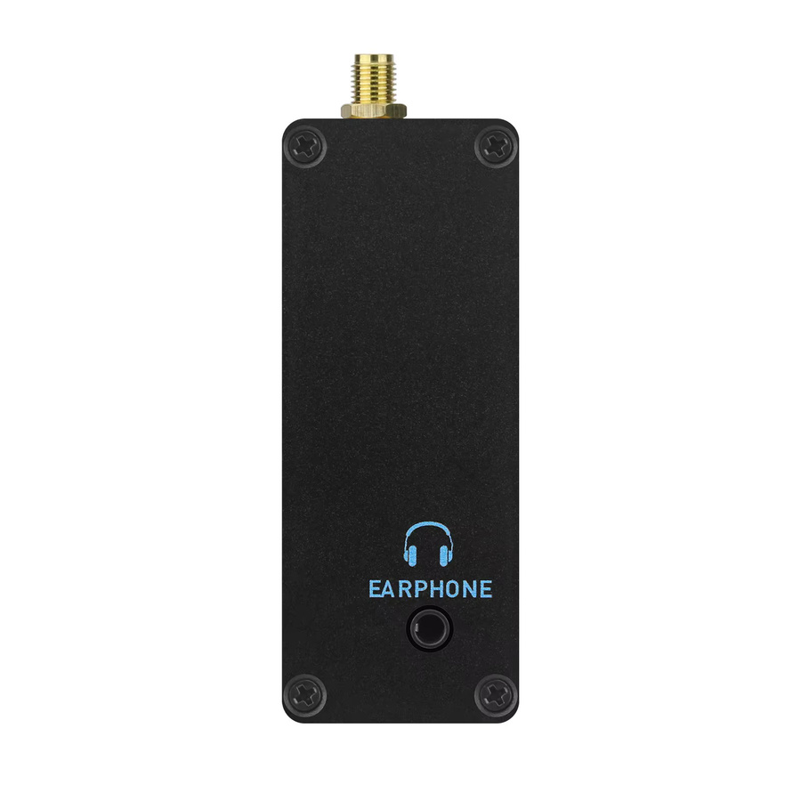 HamGeek ATS25 ULTRA SDR-Empfänger in Schwarz mit 4-Zoll-Touchscreen, Bluetooth und WiFi für FM, SW, MW, LW und Luftfahrtband - Bild 2