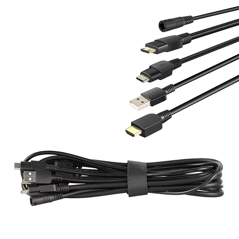 Gaomon HDMI zu USB-C Verbindungskabel für Grafiktablet-Monitore PD1560, PD1561 und PD1161 in Schwarz - Bild 4