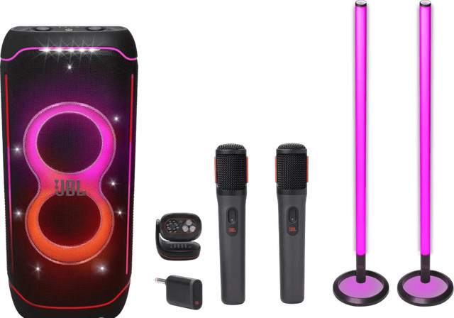 JBL PartyBox Ultimate Karaoke-Set Schwarz mit Bluetooth - Bild 1