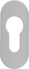 Dieckmann Schlüsselrosette 817/3003 VA EST Schildst. 2,5mm PZ in Silber - Bild 1