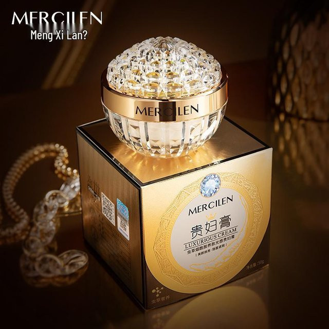 Mengxi Lan Cordyceps Niacinamid Glow Cream, Gesichtscreme, Normale Haut - Bild 1