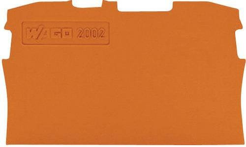 WAGO 2010-1292 Abschluss- und Trennplatte in Orange - Bild 1