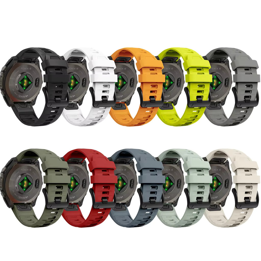 CHIICSMART Uhrenarmband Silikon, Unisex - Bild 4