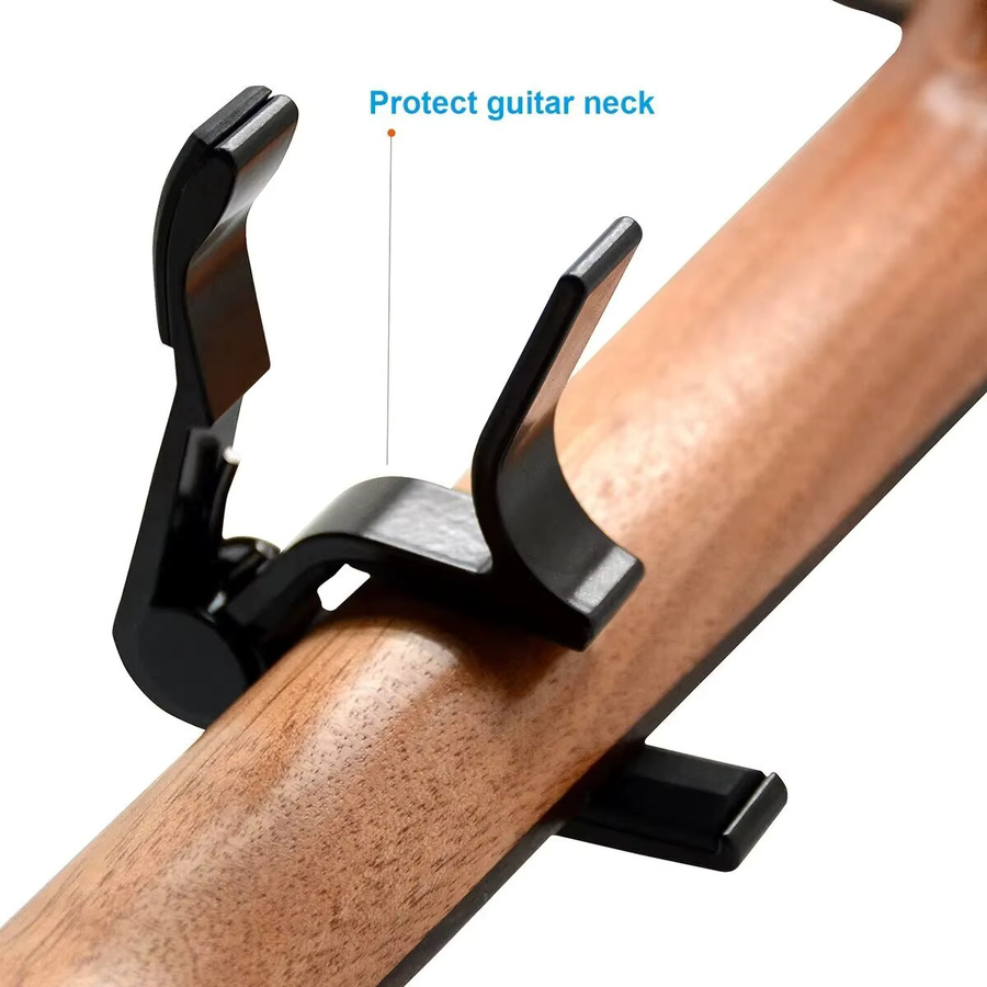 IRIN Gitarren-Kapodaster aus Metall für 6-saitige akustische, klassische und E-Gitarren in Schwarz - Bild 3