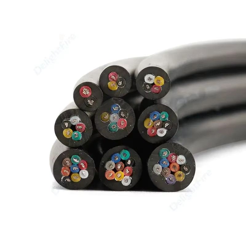 DelightFire UL2464 verzinntes Kupfersignalkabel in Schwarz mit 2 bis 8 Kernen für Audio und Elektronik - Bild 2