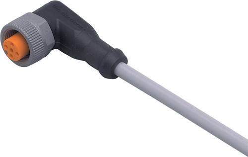 ifm electronic Anschlussleitung EVW009 mit Buchse, gewinkelt, 5-polig, grau, 10 m - Bild 1