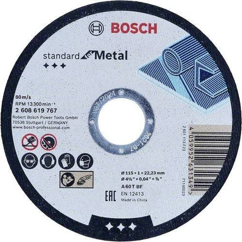Bosch Trennscheibe gerade für Metall Silber 230 mm - Bild 1