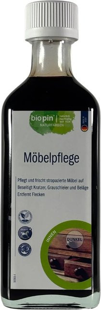Biopin Möbelpflege Dunkel Braun 0,25 l - Bild 1