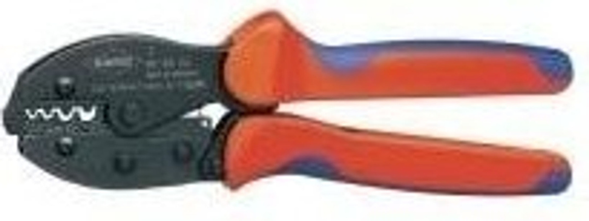 Knipex PreciForce Crimpzange 97 52 33 mit Mehrkomponenten-Hüllen brüniert multicolour - Bild 3