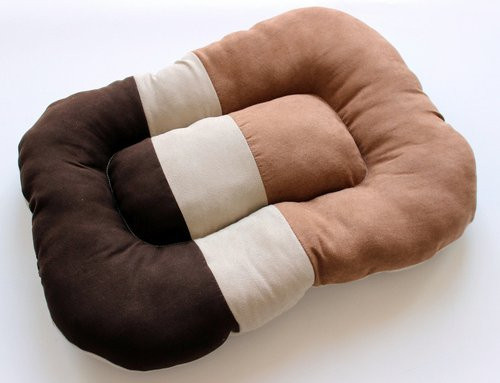 Heim Hundekissen aus Polyester in Braun, B: 50 cm, T: 37 cm - Bild 1