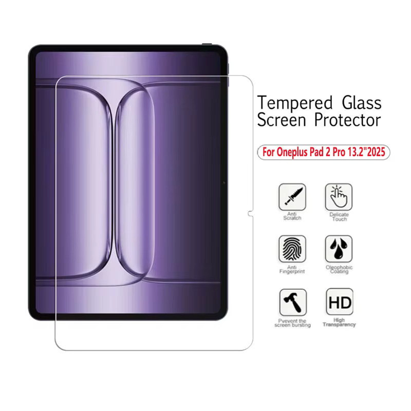 HD Panzerglas Schutzfolie für OnePlus Pad 2 Pro 13.2 transparent - Bild 2