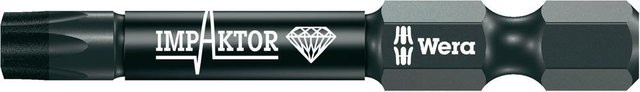 Wera Torx-Bit T 30 867/4 IMP DC diamantbeschichtet in Schwarz mit 6,3 mm Aufnahme - Bild 1