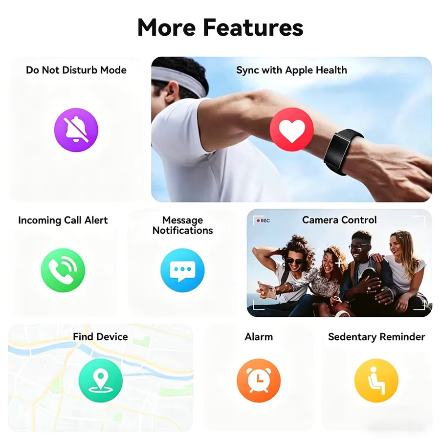 KESHUYOU Smartwatch für Herren in Schwarz mit Herzfrequenzmesser und IP68 Wasserdichtigkeit für Android und iOS - Bild 3