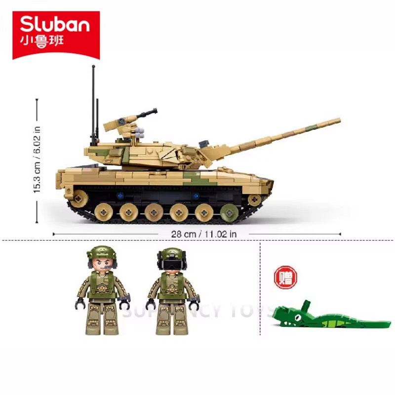 Sluban Militär Fahrzeuge, Konstruktions-Set - Bild 3