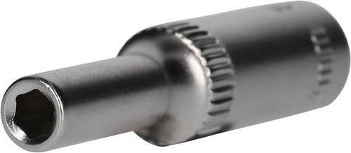 Brilliant Tools 1/4 Zoll Sechskant-Stecknuss aus Chrom-Vanadium in Silber, 4 mm - Bild 1