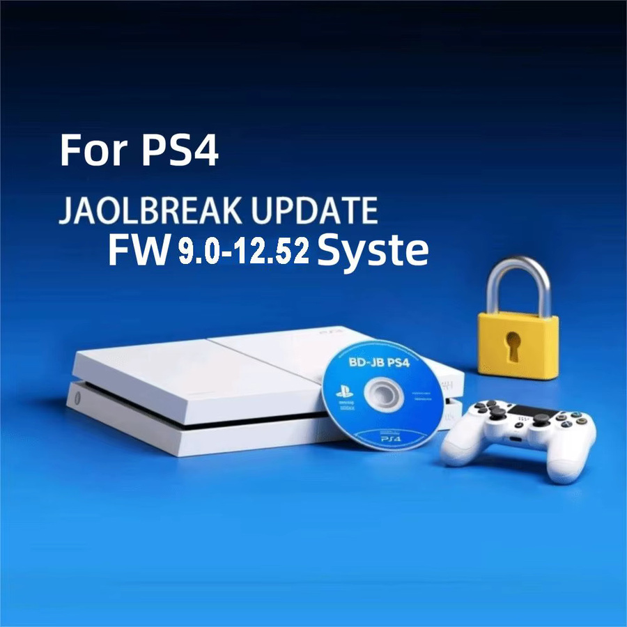 BD-JB Disc Boot Tool für PS4 Firmware 9.0-12.52 zur Installation von Homebrew und Backup Games in Blau - Bild 3