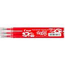 PILOT Frixion Ball Ersatzminen für Tintenroller, 0,4 mm Strichstärke, rot, 3er Pack - Bild 2