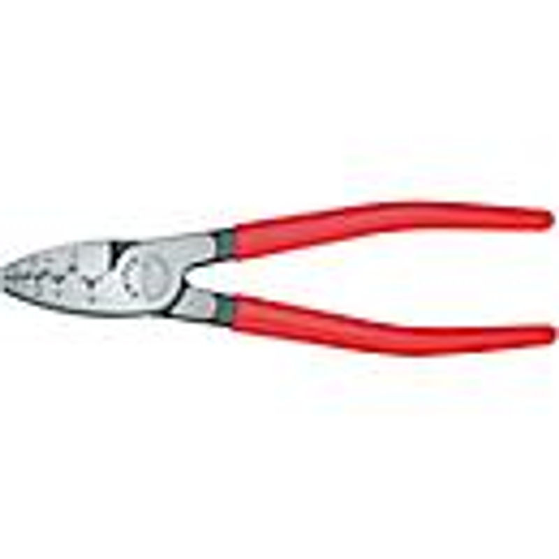 Knipex Aderendhülsenzange in Rot, Länge: 180 mm - Bild 2