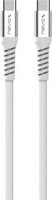 Nevox USB-C auf USB-C Kabel in Weiß, USB 2.0, 48V / 5A - Bild 1