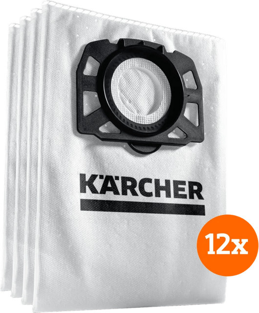Kärcher Staubsaugerbeutel für WD 4/5/6 in Weiß, 3er-Pack - Bild 1