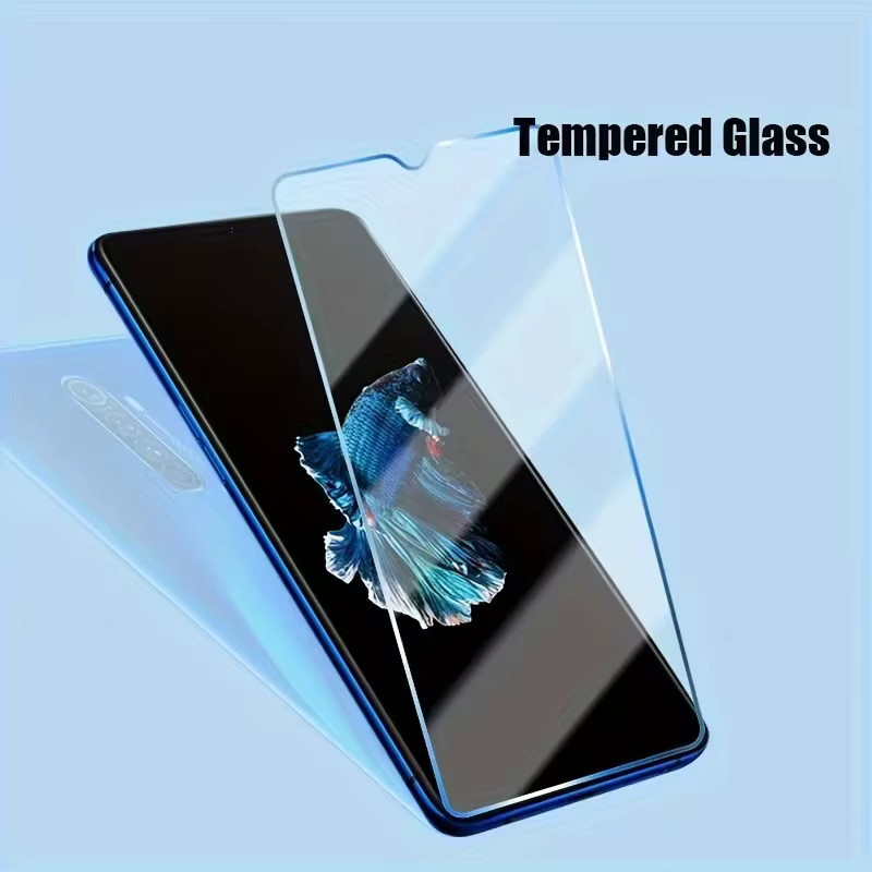 3er-Pack Gehärtetes Glas Display Schutzfolie für Realme C61 C53 C71 C65 C73 C67 C85 5G C51 C63 C75 in Transparent - Bild 2