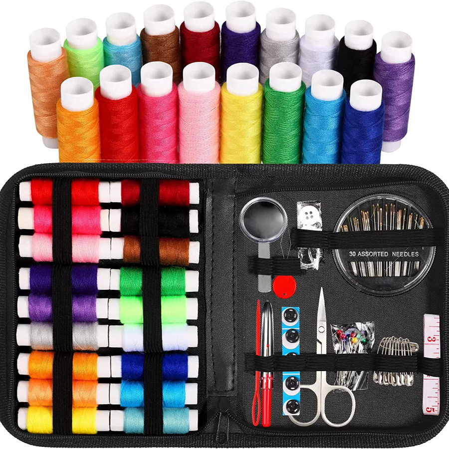 Multifunktionales DIY Nähen Kit mit Zubehör für Handquilten und Stickerei in Multicolor - Bild 2