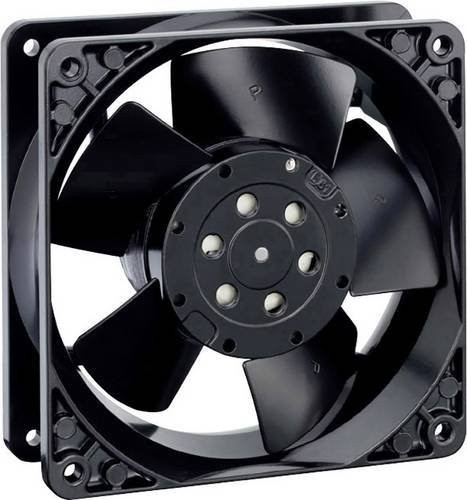 EBM Papst Axiallüfter 4624N Schwarz 24 V/AC 148 m³/h B/T/H: 119 x 119 x 38 mm - Bild 1