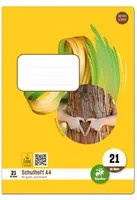 Staufen Schulheft Style DIN A4 gelb liniert Lineatur 21 mit 32 Blättern - Bild 1