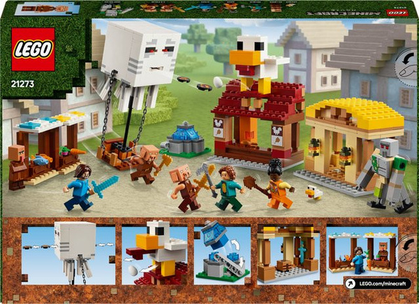 LEGO Minecraft Angriff des Ghast-Ballons Konstruktionsspielzeug ab 10 Jahren