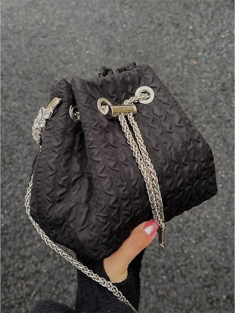Beuteltasche Strass, black, Damen - Bild 1