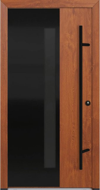 FM Türen AS68 Modell 66 Innenbeschläge Set Goldene Eiche Rechts, B: 100 cm, H: 210 cm - Bild 1