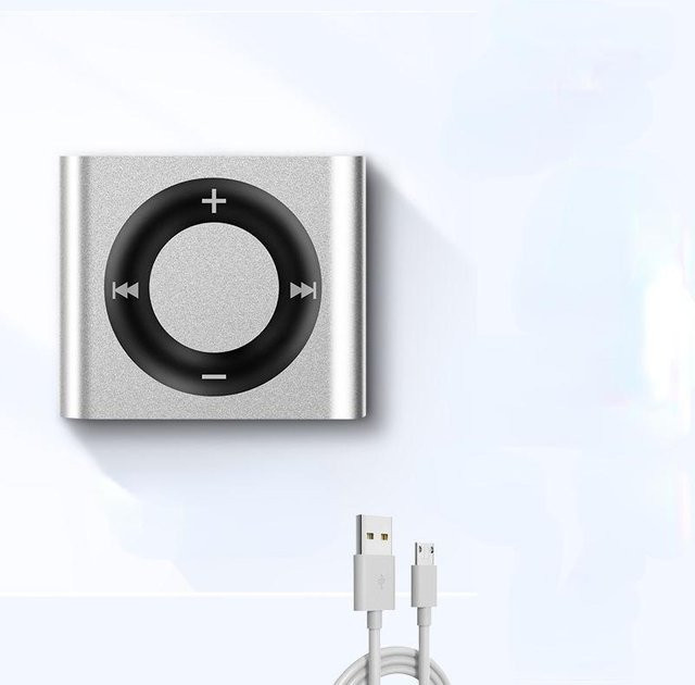 Sirius Ultradünner Sport-MP3-Player mit Metallgehäuse und 8GB Speicher in Silber - Bild 1