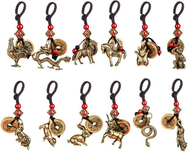 JAVRICK Anhänger Messing, Gold, Unisex - Bild 1