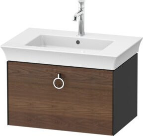 Duravit Waschtischunterschrank White Tulip ohne Aufsatz, Farbe Weiß matt, B/T/H: 41 x 68,4 x 45,8 cm - Bild 1