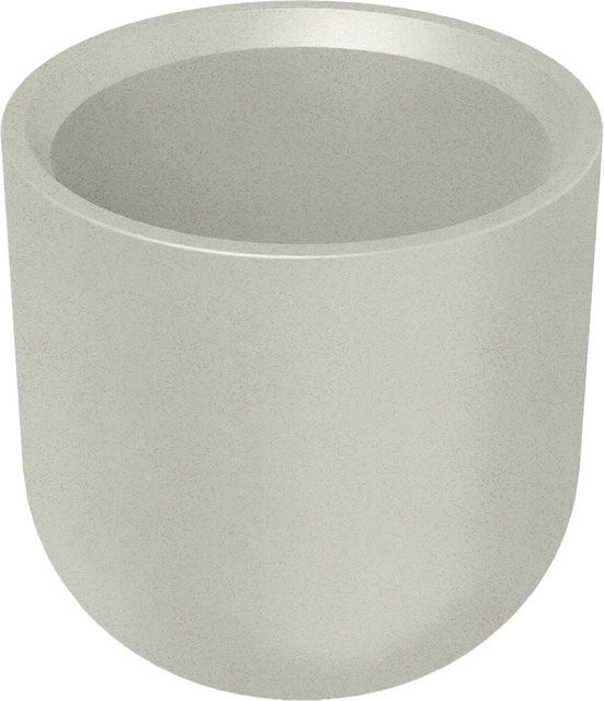 Prosperplast Blumentopf Molta quadratisch in Sand, B/T/H: 48 x 48 x 48 cm - Bild 1
