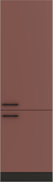 OPTIFIT Nizza407 Küchen-Apothekerschrank in Rostrot mit modernem Design und mattem Finish - Bild 1