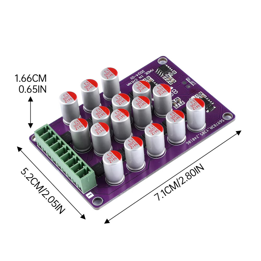 diymore Aktiver Equalizer Batteriemanagement System für LiFePO4 Lithium Batterien in Multicolour - Bild 3