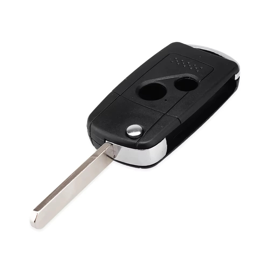 Keyyou Ersatzgehäuse für Honda Fit CRV Civic Insight Ridgeline HRV Jazz Accord mit 2 Tasten in Schwarz - Bild 3