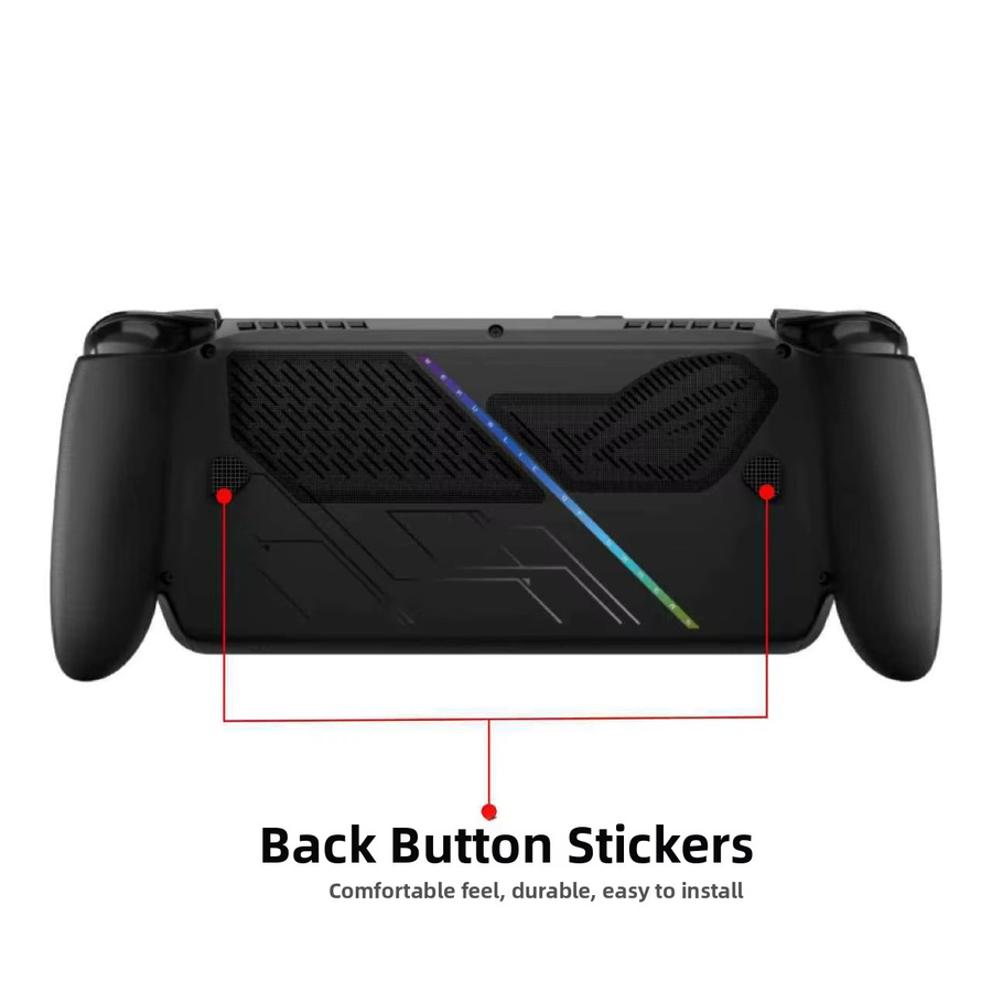 BAJEAL Staubfilter-Set und Anti-Kratz-Aufkleber für Xbox Ally-X in Schwarz - Bild 4