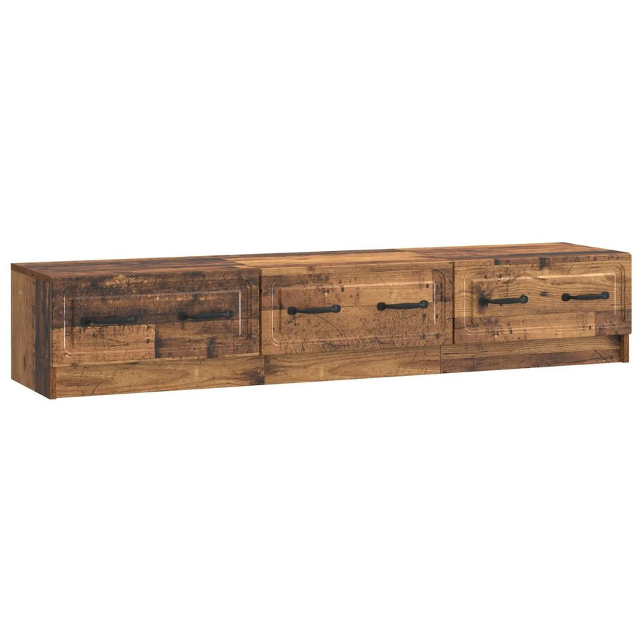 vidaXL TV-Schrank aus Altholz in Braun, B/T/H: 147 x 34,5 x 27 cm - Bild 2