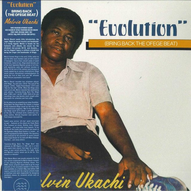 Melvin Ukachi - Evolution LP Schallplatte, Rock, Schwarz, Tidal Waves Music, 2021 - Bild 1