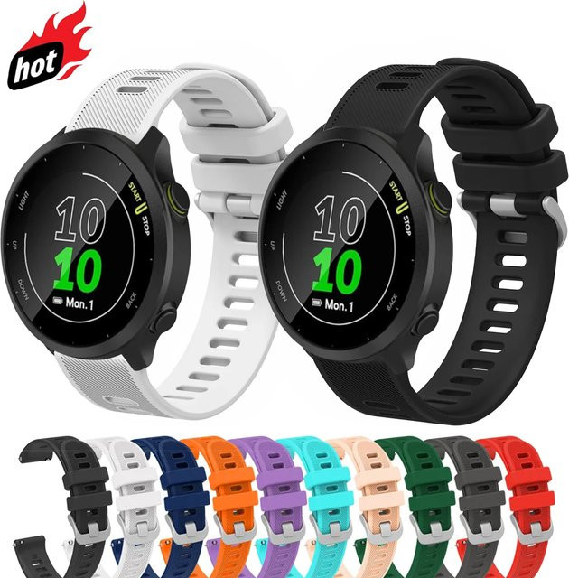 RWBANDS Uhrenarmband Silikon, 20 mm, Unisex - Bild 1