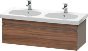 Duravit Waschtischunterschrank DuraStyle, Farbe Natur, wandhängend, 1 Auszug, B: 115 cm, T: 45,3 cm, H: 39,8 cm - Bild 1