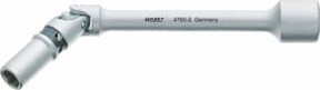 Hazet Antriebswellen Schraubendreher-Steckschlüsseleinsatz 2584LG-1A, 3/8 Zoll Vierkant, Innen Sechskant Profil, SW 6 mm, Silber - Bild 1