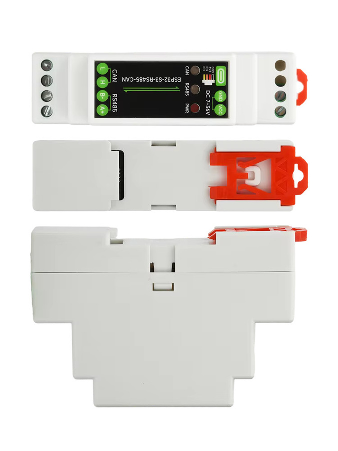 ESP32-S3-RS485-CAN Industriesteuerplatine mit 1 Kanal RS485-Kommunikation, 2,4 GHz WiFi und Bluetooth 5.0, Dual Core 240 MHz, Farbe: Weiß - Bild 4