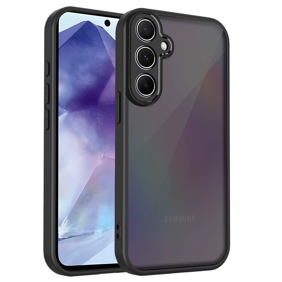 Matte Handyhülle für Samsung Galaxy S23 S24 S25 S26 Ultra FE Plus in Schwarz - Bild 6